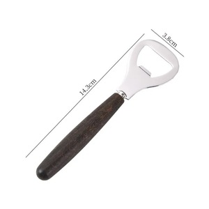 Abridor <span class=keywords><strong>de</strong></span> Botellas Multifuncional Moderno y Creativo <span class=keywords><strong>de</strong></span> Acero Inoxidable con Mango <span class=keywords><strong>de</strong></span> <span class=keywords><strong>Madera</strong></span> para Abrir Latas <span class=keywords><strong>de</strong></span> Cerveza y Refrescos - Product Image 6