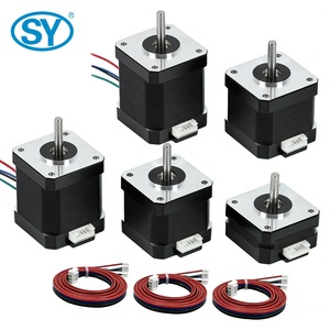 Moteur pas à pas série NEMA 17 haute précision 1.8 °   Moteur pas à pas 12V-24V DC pour imprimante 3D, fil à 4 conducteurs, 2 phases, certifié CE ISO/ROHS REACH - Product Image 3