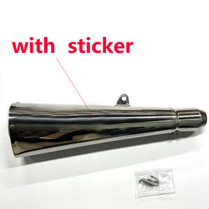 Tubo de <span class=keywords><strong>Escape</strong></span> Universal para Motocicleta CHMotor de 51 mm, Silenciador de Acero Inoxidable para Moto Scooter, para Ninja400, NK250, Z650, R6, X-ADV750, <span class=keywords><strong>Z900</strong></span> - Product Image 3