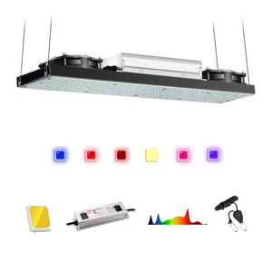 YXO Yuxinou Lm301h Espectro Completo Levou Crescer Luz Lm301h 3000k 5000k 240w 480w 640 Watt Alumínio Meanwell Driver Levou Crescer Luz