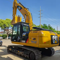 Excavatrice d'occasion CAT 320D 320GX 2023, 20 tonnes, moteur 103 kW, sur chenilles, bon état, faible prix, faible nombre d'heures de fonctionnement