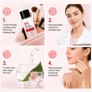 Loción Secante Nocturna 3H para el Cuidado de Granos y Imperfecciones 20ml con 25% de Calamina, Ácido Salicílico y Aceite de Árbol de Té, Solución Vegana para Manchas - Product Image 4