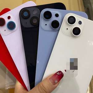 Grande foro di alta qualità 16 Pro <span class=keywords><strong>Max</strong></span> <span class=keywords><strong>Cover</strong></span> in vetro posteriore per <span class=keywords><strong>iPhone</strong></span> 11 <span class=keywords><strong>12</strong></span> 13 14 Pro <span class=keywords><strong>MAx</strong></span> 12mini 13mini 15plus parti di ricambio per riparazione - Product Image 1