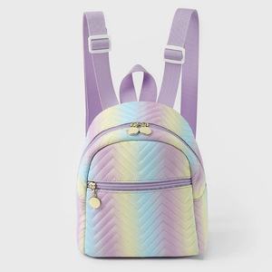 Wholesale New Girls Students <b>Backpack</b> Fashion Pu <b>Leather</b> Candy Color <b>Small</b> <b>Backpack</b> for School Travel - Product Image 1