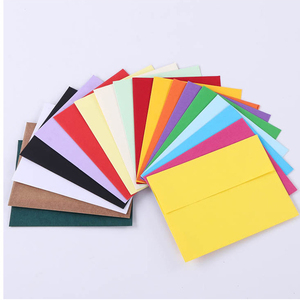 Offre Spéciale qualité épais 250g papier Pearlist logo personnalisé luxe miroitant papier d'invitation <span class=keywords><strong>enveloppe</strong></span> de mariage - Product Image 3