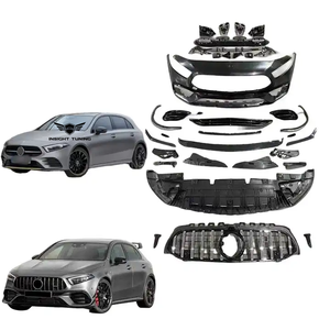 Kit de carrocerí<span class=keywords><strong>a</strong></span> de parachoques de coche de alto ajuste para <span class=keywords><strong>Mercedes</strong></span> <span class=keywords><strong>Benz</strong></span> <span class=keywords><strong>Clase</strong></span> <span class=keywords><strong>A</strong></span> W177 Hatchback <span class=keywords><strong>Sedan</strong></span> A200 2019 actualización <span class=keywords><strong>a</strong></span> AMG A45 Kit de carrocerí<span class=keywords><strong>a</strong></span> - Product Image 1