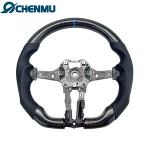 Volante <span class=keywords><strong>de</strong></span> marco <span class=keywords><strong>de</strong></span> fibra <span class=keywords><strong>de</strong></span> carbono estilo deportivo M en forma <span class=keywords><strong>de</strong></span> D para BMW F30 F10 F31 F15 F16 F34 F36 F20 FEver-Carbon Racing ECR - Product Image 2