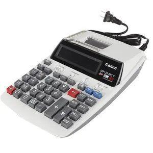 Mp120-mgii Large Desktop Plug-in Dual 12Digits Color Print Calculator with Small Roll Test Paper Lcd Display Calculator