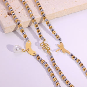 Commercio all'ingrosso Vintage bohémien estivo in rilievo per bracciale fatto a mano con motivo animale colorato perline in acciaio inox basso MOQ - Product Image 3