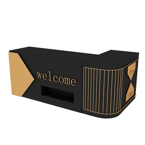Mostrador <span class=keywords><strong>de</strong></span> Esquina Nórdico, Simple y Moderno, para Tienda <span class=keywords><strong>de</strong></span> Té con Leche, Salón <span class=keywords><strong>de</strong></span> Belleza, Tienda <span class=keywords><strong>de</strong></span> Ropa, Recepción, Creatividad - Product Image 1