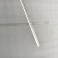 Composant de panneau de guidage de lumière haute performance, acrylique extrudé pour systèmes d'éclairage linéaire à bord lumineux
