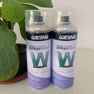 Peinture en aérosol (couleur noire) Peinture en aérosol multi-surfaces pour le bricolage pour le métal, le bois, les murs 400 ml - Product Image 3