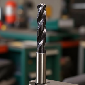 High Performance Carbide <b>Drill</b> Bit Ta1046 6 <b>Guide</b> Pads Optimized Central Core Coated - Product Image 3