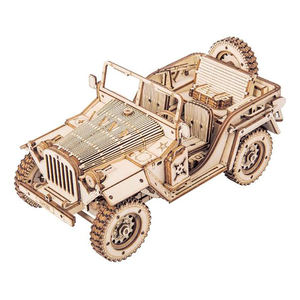 Kit d'auto-assemblage Robotime <span class=keywords><strong>Rokr</strong></span> certifié CPC ensemble MC701 modèle de voiture mécanique en <span class=keywords><strong>bois</strong></span> Puzzles 3D pour adultes - Product Image 1