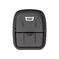 Table pliante de luxe pour voiture, accessoires de modification intérieure en métal et ABS pour le carnaval, avec tension 12V