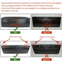 Auto Part Rear Tailgate Spoiler for 09-21 Dodge Ram 1500 Classic 2500 for CH06A16