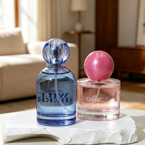Nouvelle arrivée, flacon vaporisateur de parfum à fine brume, bleu, <span class=keywords><strong>rose</strong></span>, transparent, <span class=keywords><strong>blanc</strong></span>, flacon atomiseur de parfum de voyage en verre - Product Image 1