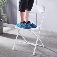 Chaise moderne à dossier perforé en plastique Tabouret pliable portable pour la formation des entreprises et les expositions en plein air dans les hôtels Chaise d'étude à domicile