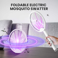 Pour Dayoung 2025 Rechargeable 2-en-1 tapette à moustiques pliable ABS tueur d'insectes électrique avec lampe anti-moustique