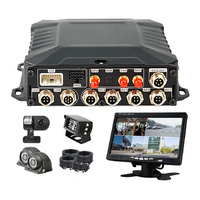 4 Ch Hdd Vehículo Dvr 3G Coche Mdvr Ups Gps 4G Wifi Sd Mdvr H.264 Dvr móvil