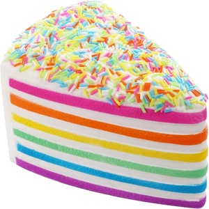 Jouet sensoriel anti-stress en TPR, modèle gâteau superposé coloré à l'échelle 1/12, boîte mystère pour enfants et adultes, pour soulager l'anxiété - Product Image 1