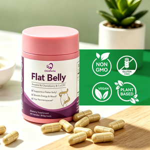 Chinaherbs Brucia Grassi Addominali - Capsule per Energia e Umore - Sensazione di Leggerezza, Equilibrio Ormonale, Comfort Digestivo, Fornitura per 15 Giorni - Product Image 1