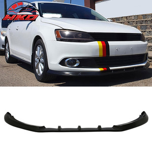เหมาะสำหรับ Volkswagen VW Jetta 6 VI MK6 11-14 IKON V3 สไตล์สปอยเลอร์กันชนหน้า PU อะไหล่รถยนต์ อุปกรณ์ตกแต่งรถยนต์ - Product Image 1