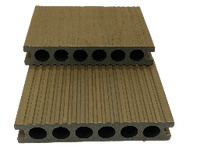 Plancher composite WPC ignifuge, imperméable et antidérapant, co-extrusion, gaufrage 3D, dalles emboîtables pour extérieur