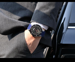 Nouvelle montre pour hommes sport bracelet en silicone montre-bracelet à quartz montre pour hommes élégante et sophistiquée - Product Image 5