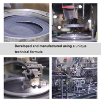 Support OEM & ODM, meule abrasive en aluminium de haute qualité de 5 pouces avec grain 80 et épaisseur de 6 mm pour le meulage