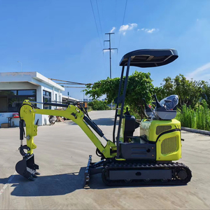 Nueva Miniexcavadora de 1.3 Toneladas Ht18 Epa Sin Cabina con Accesorios, 1 Año de Garantía en Motor y Bomba, para Uso Doméstico y Agrícola - Product Image 1