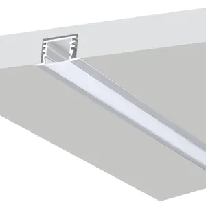 17.5*12.2Mm Breed Led Aluminium Kanaal Geanodiseerd Led Geëxtrudeerd Aluminium Kanaal