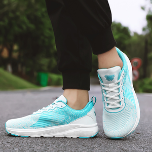Chaussures de course décontractées grande taille pour hommes, printemps et été, amortissantes, rebondissantes, tissées, respirantes, chaussures décontractées pour étudiants - Product Image 2