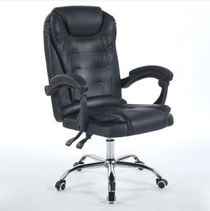 Chaise pivotante ergonomique en PU à dossier haut moderne Chaise de bureau de style élévateur Conception pivotante pour mobilier de bureau - Product Image 1