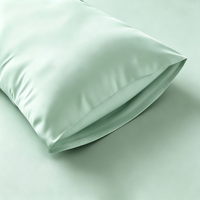 Parure de lit 4 pièces en bambou rafraîchissant OEKO-TEX 60S 400TC, couleur unie, respirante, antibactérienne, tailles US EU AU, OEM ODM