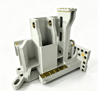 Support de machinerie lourde surdimensionné, fabrication sur mesure |   Grands composants en acier usinés par CNC