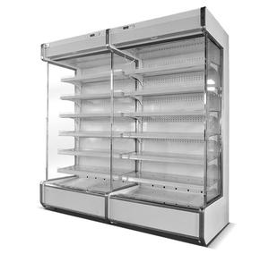 Réfrigérateur multi-étagères <span class=keywords><strong>pour</strong></span> supermarché, <span class=keywords><strong>vitrine</strong></span> réfrigérée à température unique <span class=keywords><strong>pour</strong></span> fruits et légumes, refroidisseur de légumes en plein air - Product Image 6
