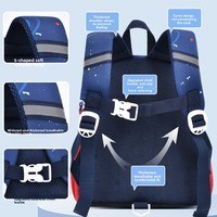 Nouveaux sacs d'école en néoprène pour enfants, sacs à dos d'avion, sacs à dos imperméables pour enfants, sacs à dos mignons pour tout-petits, mochila