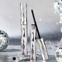 Logo personnalisé MINSHZEE Cosmetics Mascara liquide en fibre de soie 4d imperméable à l'eau, long curling, non tachant et durable pour les cils