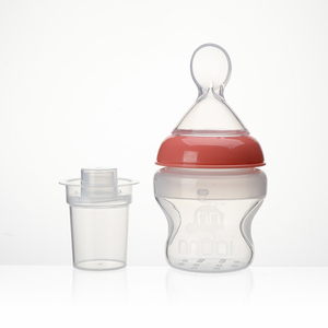 Bouteilles en silicone à col large Mumlove avec cuillère, <span class=keywords><strong>biberon</strong></span> pour bébé, produits pour bébé adorables - Product Image 5