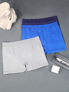 Venta directa de fábrica, pantalón barato, Color puro, deportes, cómoda, transpirable, ropa interior para hombres, Calzoncillos Bóxer - Product Image 3