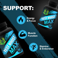 Capsules végétariennes 100 % naturelles à base de plantes pour booster la testostérone, soutien naturel à base de plantes pour l'endurance et la vitalité, complément alimentaire en gros