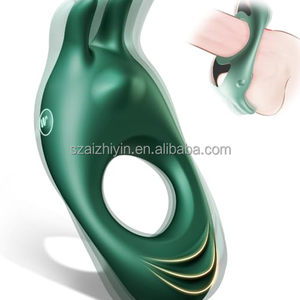 Anillo vibrador para parejas con 9 modos, resonancia masculina y femenina, retraso en la eyaculación del pene y vibrador de estimulación del clítoris - Product Image 1