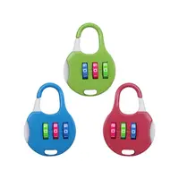 505UC-C Mini cadenas valise de voyage serrure à combinaison pour bagages serrure à combinaison numérique colorée