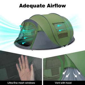 <span class=keywords><strong>SHARIN</strong></span> - Tiendas de Campaña Instantáneas Compactas, Impermeables, para Viajes, Senderismo y Campamento, Multifuncionales para las Cuatro Estaciones, <1L - Product Image 2