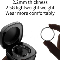 Hot R11 Smart Ring Télécommande Geste Corps Mince 2.2mm Épaisseur Léger Fréquence Cardiaque Oxygène Sanguin 5ATM Fitness Tracker