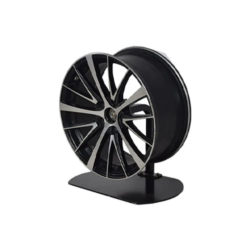 Showroom Messe Display Auto Felge Rad Reifen Display Stand Short Spinning Wheel Display