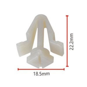 Clip de Rejilla para Techo de Coche H27 18.5mm x 22.2mm, Sujetador de Plástico y Nylon para Reparación y Reemplazo Automotriz - Product Image 1
