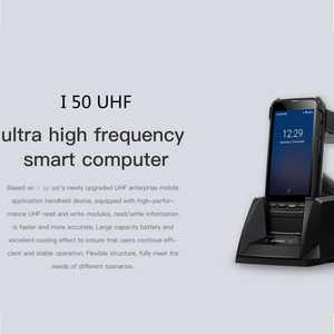 Smartphone robuste Unimes I50 4,7 pouces Android IP65 NFC GPS 4G RFID avec lecteur de codes-barres - Product Image 3