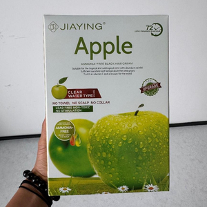 Tinture per capelli antiaderenti <span class=keywords><strong>senza</strong></span> <span class=keywords><strong>ammoniaca</strong></span> 72 Apple Color crema per capelli con ingredienti genuini Shampoo colorante nero - Product Image 2